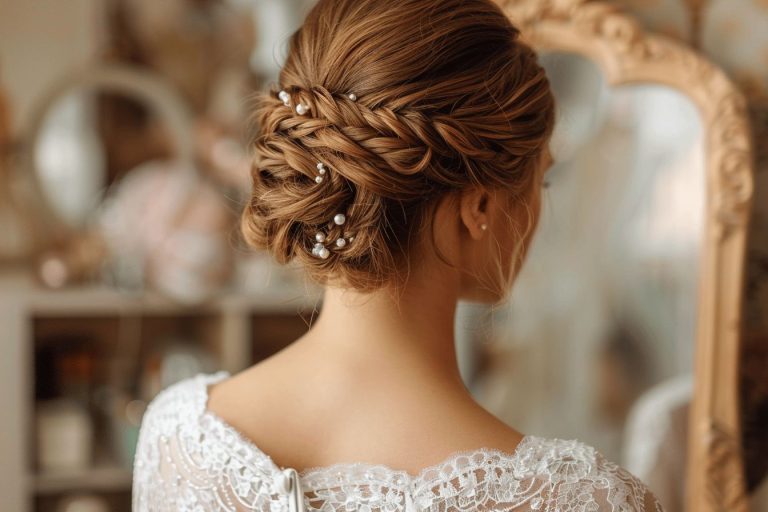 Coiffure de mariage : comment adopter la tendance de la tresse chignon pour un look intemporel